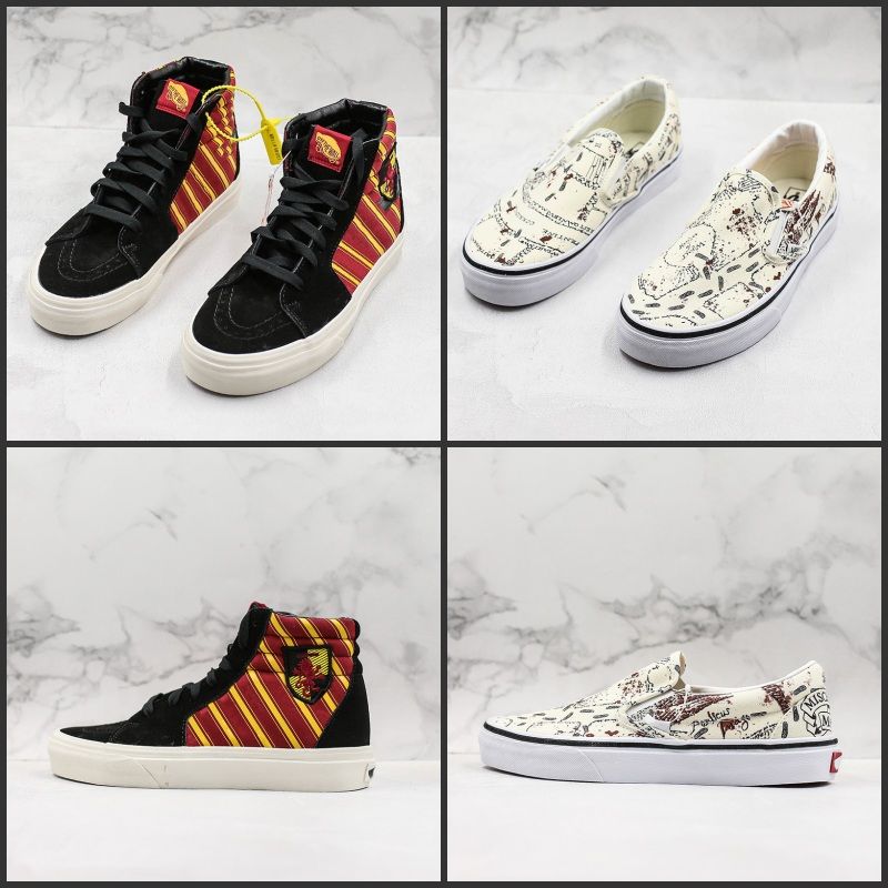 Acquista New Skateboard Harry Potter X Old Skool Scarpe Da Skate Sneakers  Alte Basse Casual Slip On Fashion Designer Scarpe Di Tela Uomo Donna A 63,9  € Dal Chenhuaten | It.DHgate.Com