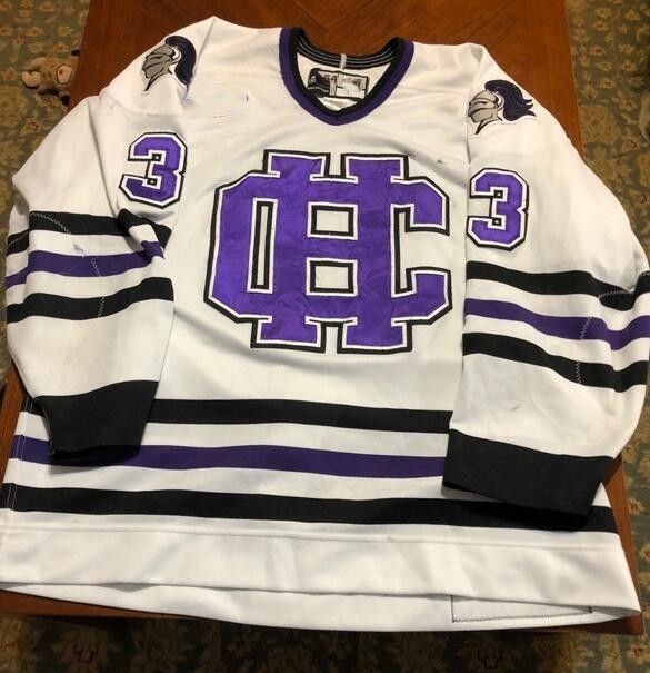 holy cross hockey jersey