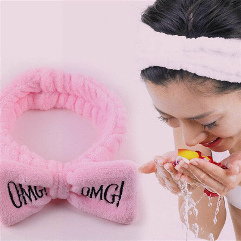 big bow headband for makeup