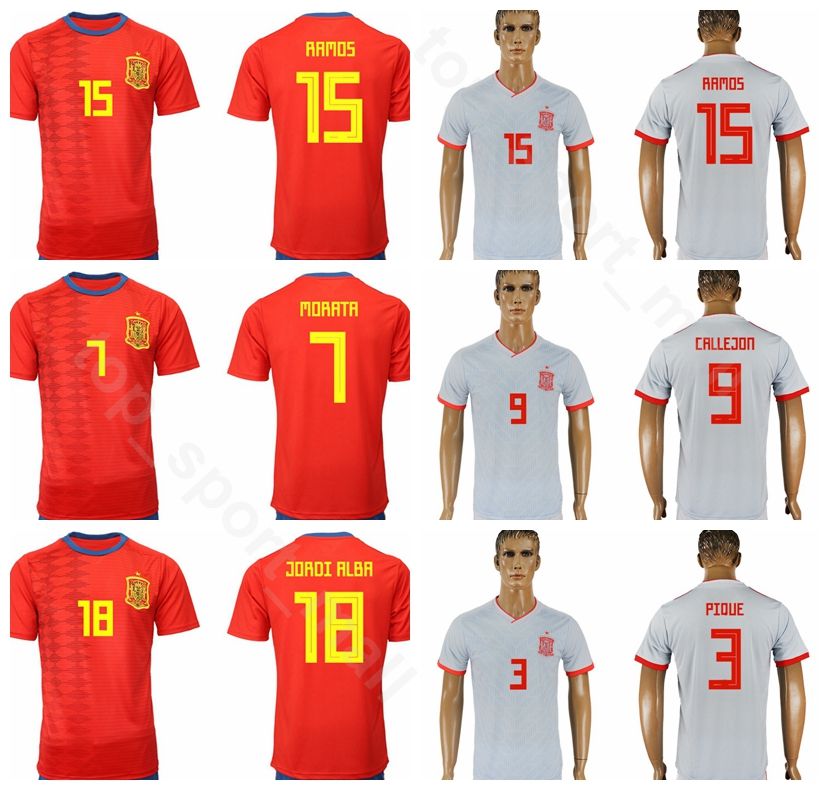 sergio ramos spain jersey