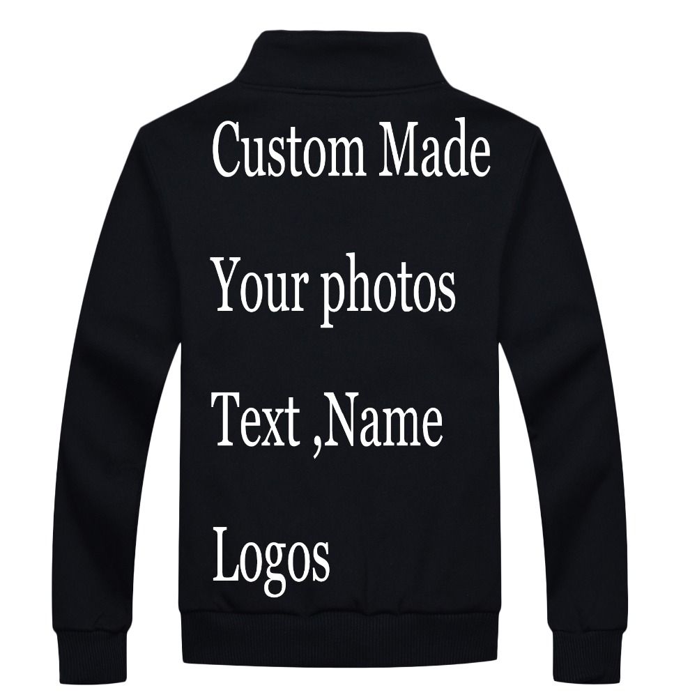 Custom Print Jackets Heat Transfer Embroidery Ditital Customized Made