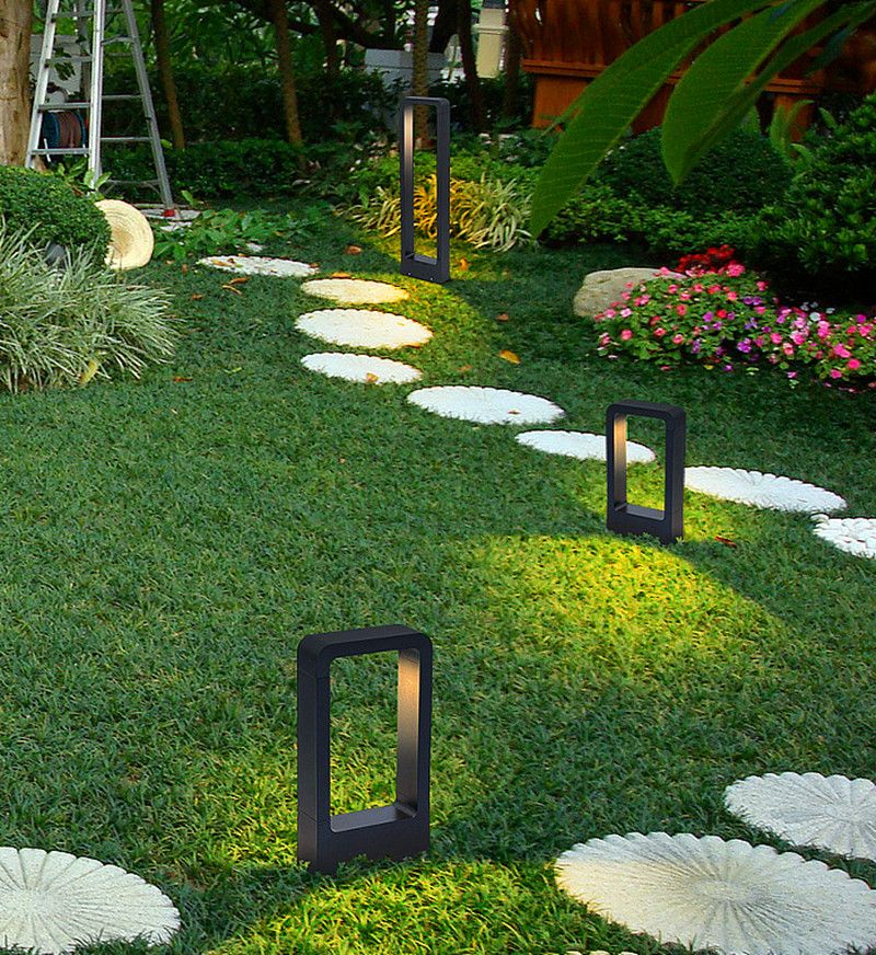 Simple Modern Lawn Lamps LED Outdoor Waterproof Garden Lighting Nordic