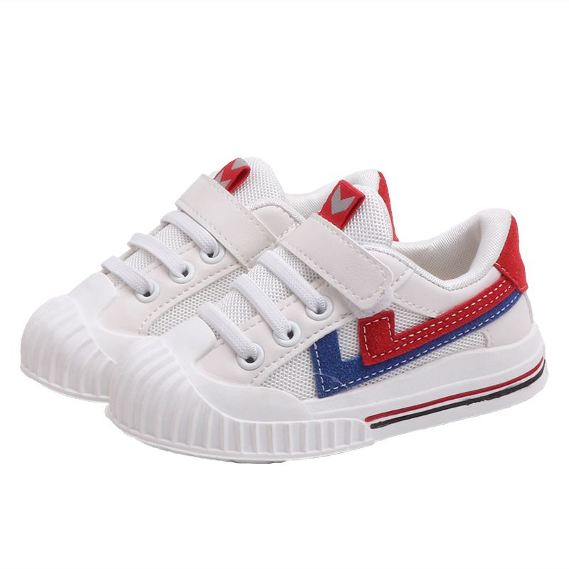 Children Canvas Shoes For Girls White Sneakers Baby Boys Flat