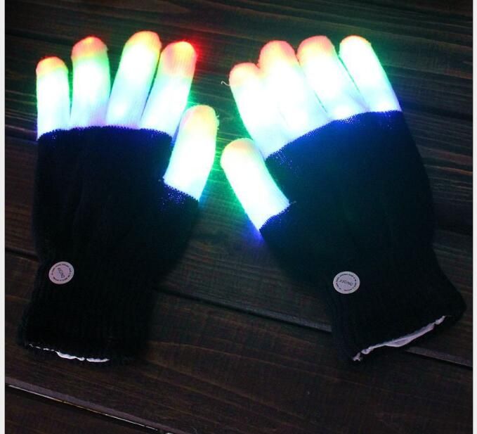 kids glow gloves
