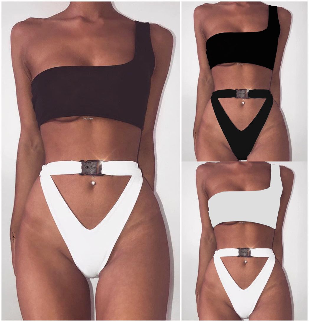 strapless swimsuit two piece