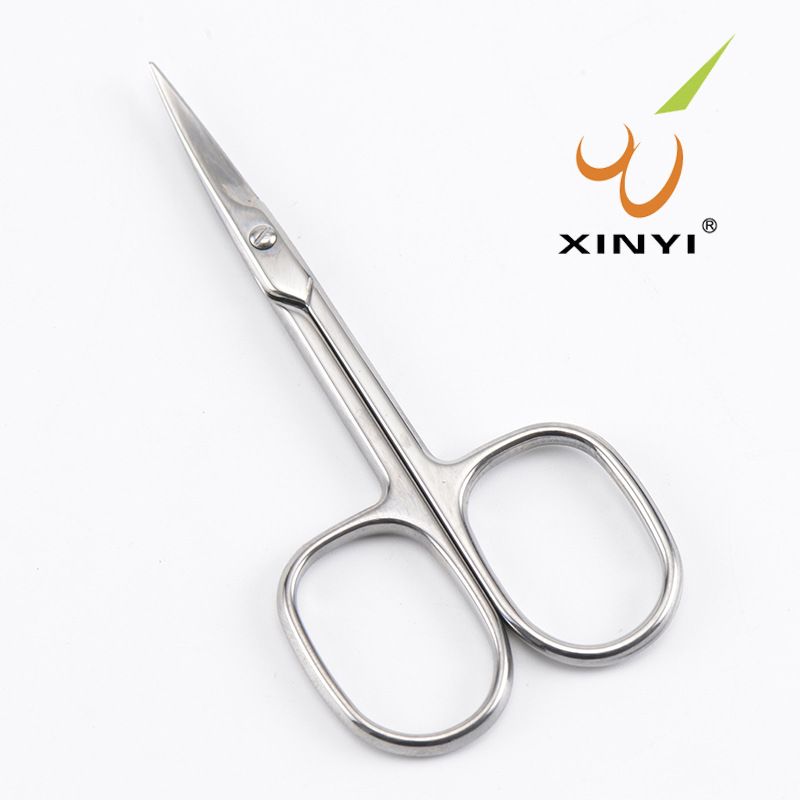 Beauty Eyelashes Curved Nose Nose Hair Eyebrow Trimmer Stainless