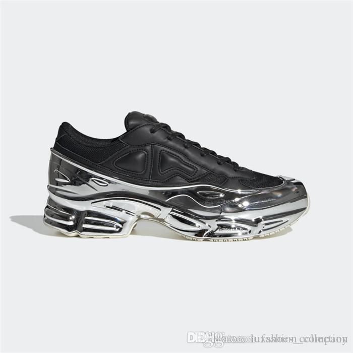 Acheter Pas Cher Sneakers Femme Sneaekers Raf Simons, Chaussures Ozweego En  Argent Effet Effet Métallisé Semelle Sportive Multicouleur Taille 35 40 Du  0,92 € | Fr.Dhgate