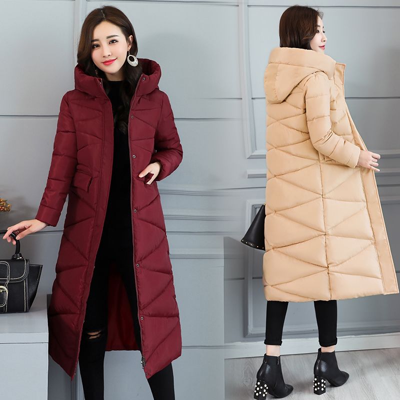 Compra Abrigos Coreanos Mujer Outwear Outwear 2018 Long Warm Thicke Down  Parka Fashion Chaqueta Delgada Mujeres Invierno Con Capucha Chaqueta Sólido  Abrigo Y190828 Barato | Entrega Rápida Y Calidad | Es.Dhgate