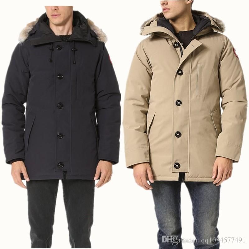 Satin Al Kis Klasik Erkek Giyim Markasi Acik Kanada Erkekler Gevsek Avrupa Boyutu Kaz Tuyu Ceket Asagi Sicak Erkek Tahammul Kalinlasmis Tl517 87 Dhgate Comda