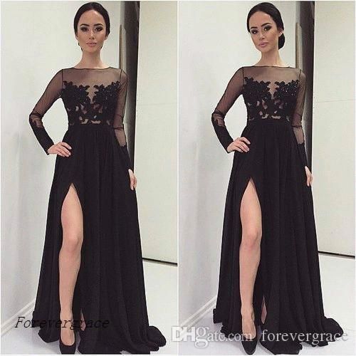 Vestido De Dama De Honor Negro Top Sellers - 1688460673