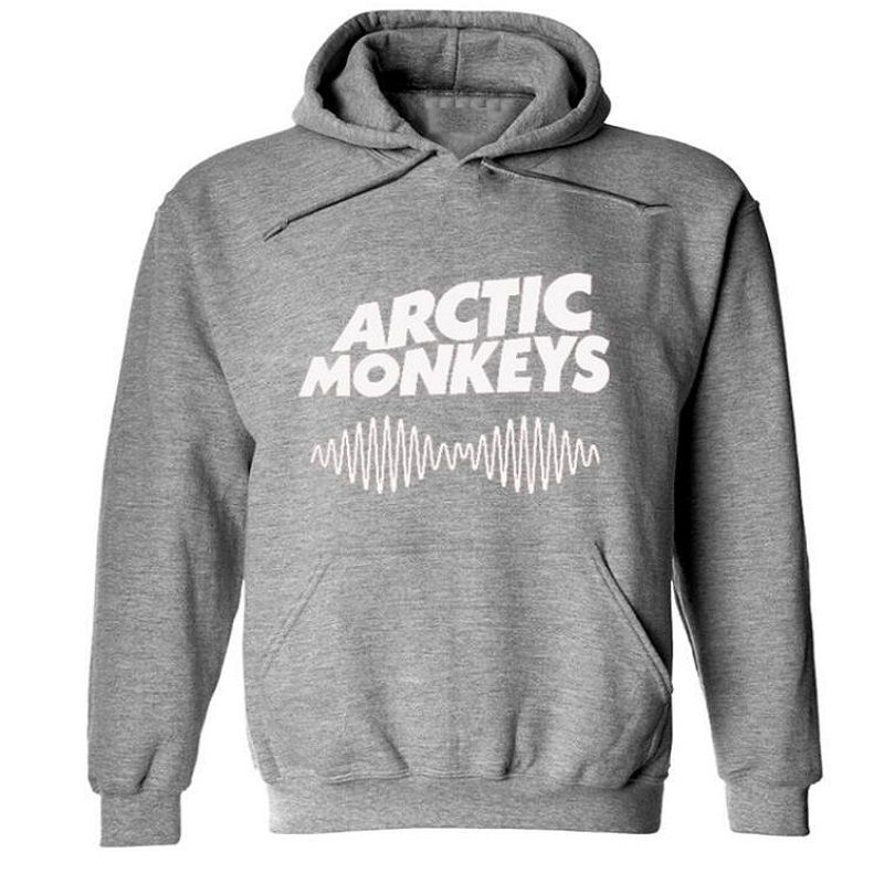 Arctic Monkeys Logo Soft 3D Printed Hip Hop Pullover Men Hooded Sweatshirt