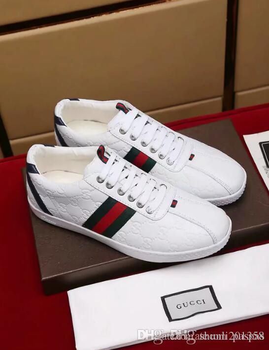 gucci trainers mens white