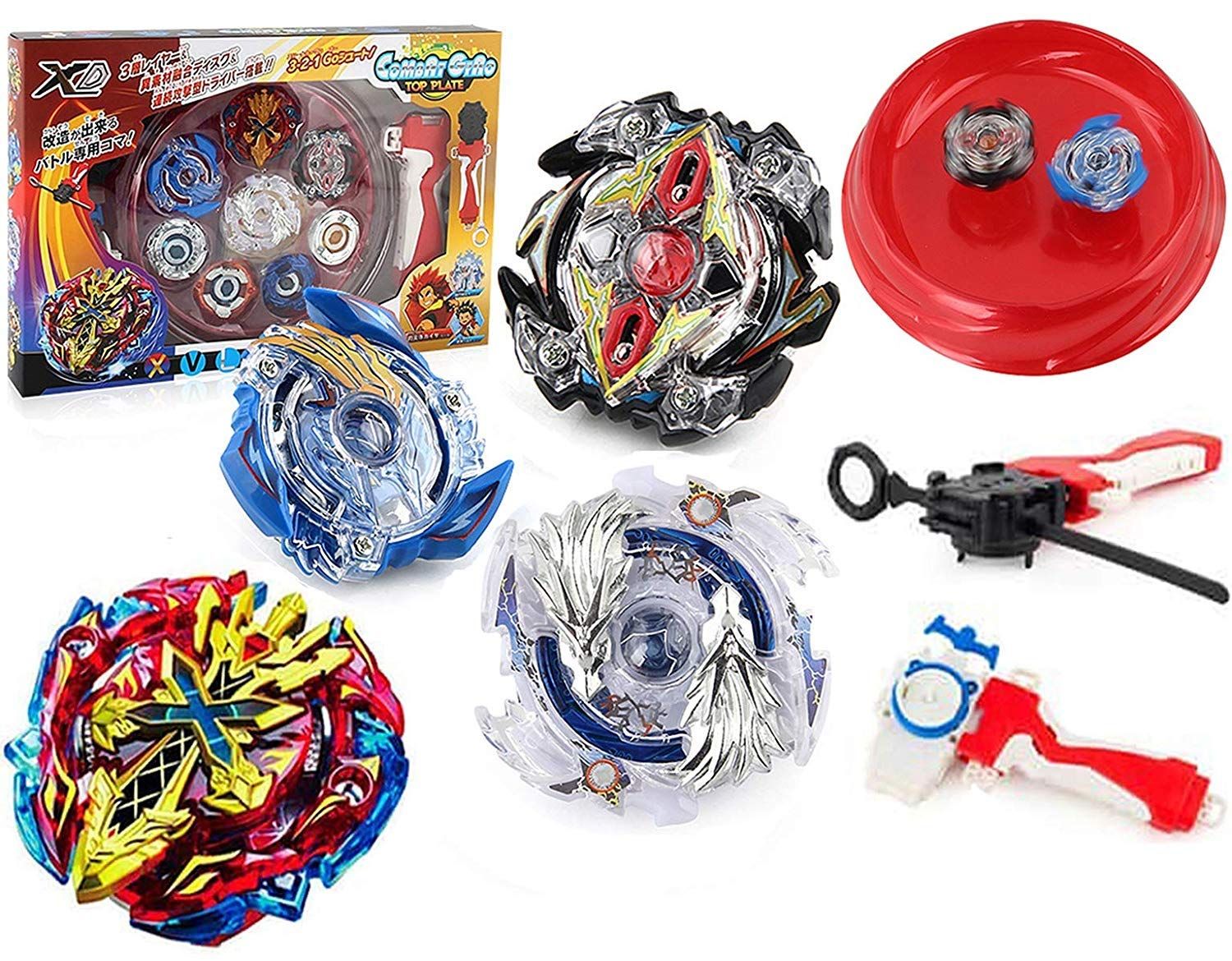 Bey Battle Gyro Burst Battle Evolution Metal Fusion Attack Set