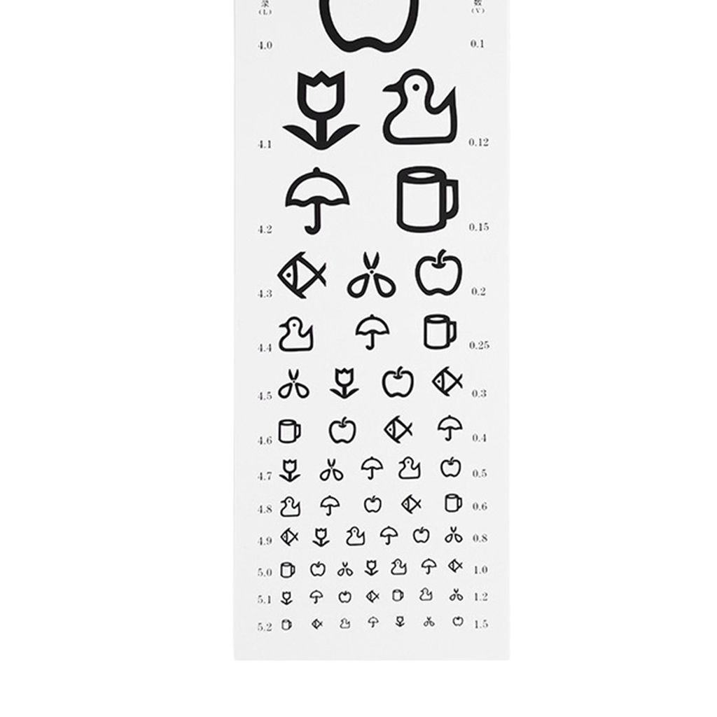 wholesale children kids eye chart non reflective visual testing chart for hospital school by loviver under 7 18 dhgate com