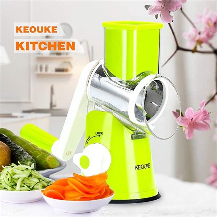 KEOUKE Vegetable Food Chopper Cutter-Heavy Duty Chopper (7 Cups