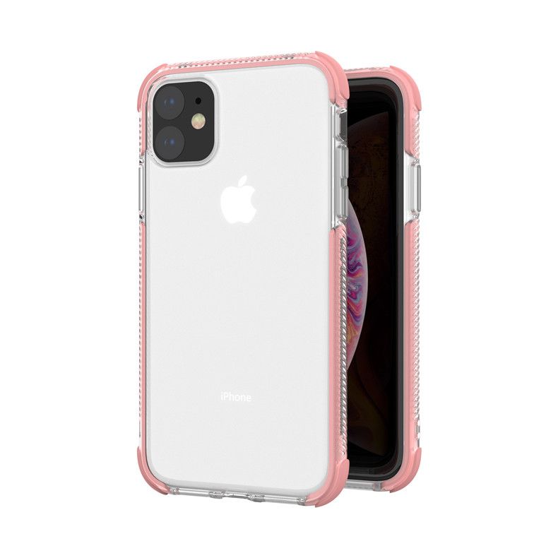 A prueba de choques Suave claro caso de teléfono suave cubierta de parachoques para iPhone XS Max 6s 7 8 Plus