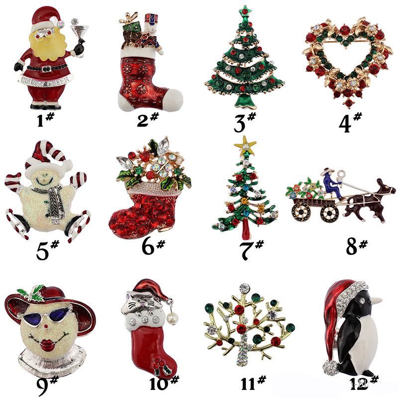 holiday pins and brooches