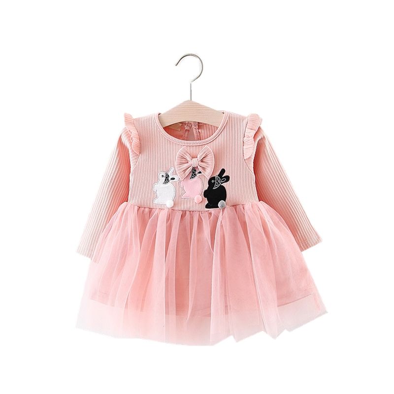 rabbit dress for baby girl