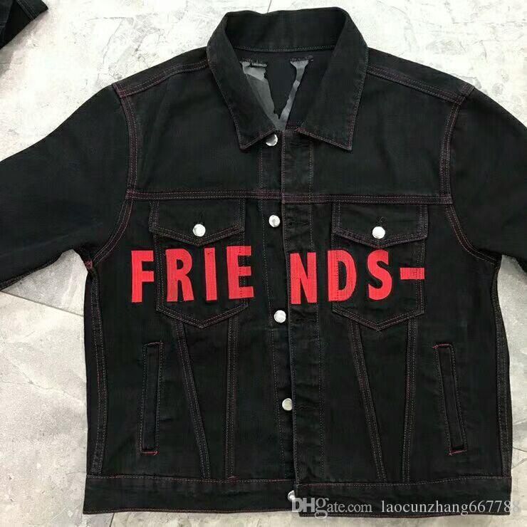 Vlone Friends Jacket New Style Top 