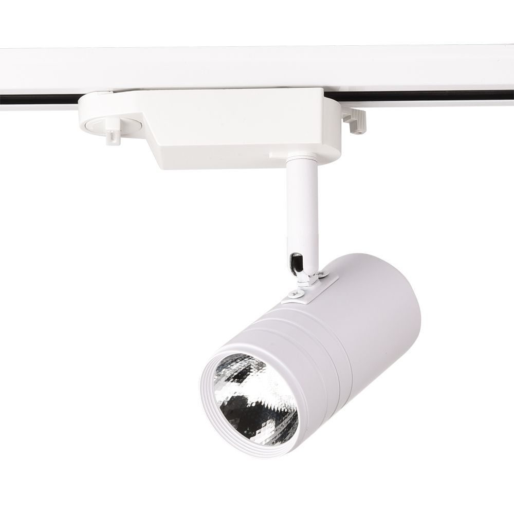 2019 Track Light 10w 1100lm Cob Rail Light Connectors Lamp Leds Lighting Fixture Spot Lights Bulb For Store Shop Mall Exhibition From Lightx 10 18