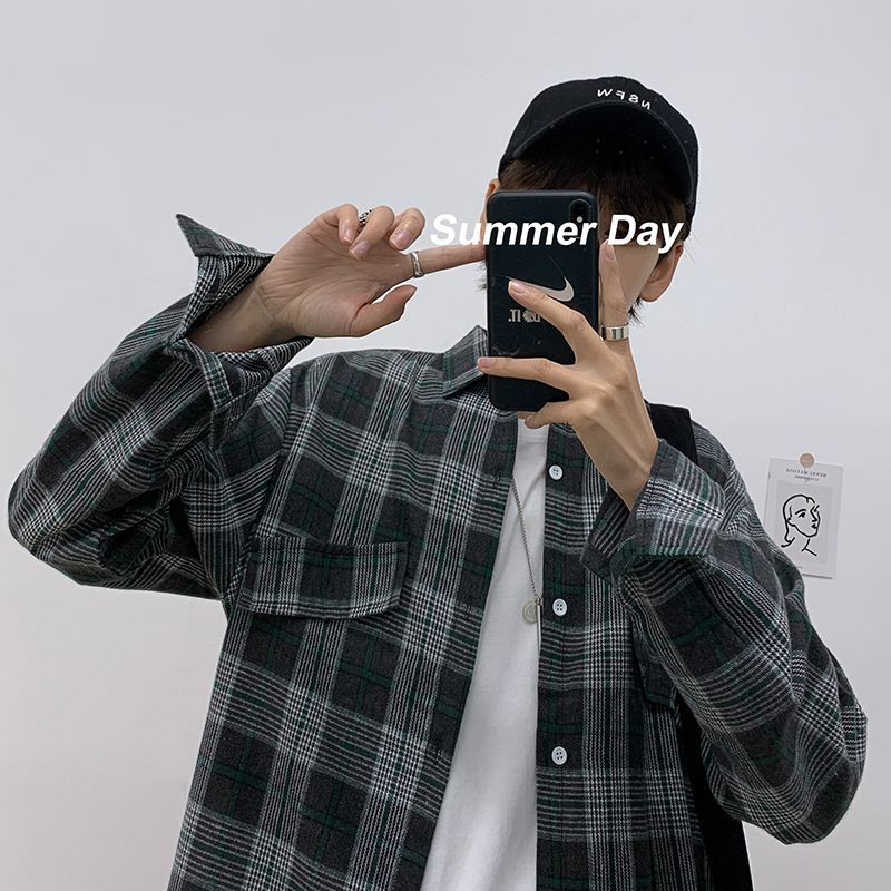 flannel business casual