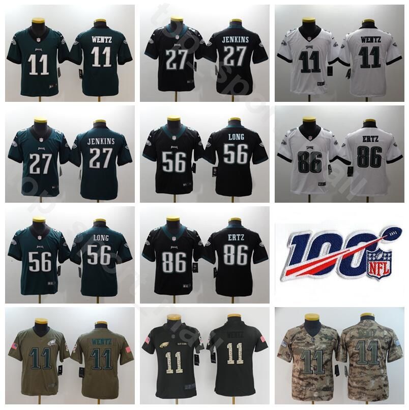 carson wentz jersey youth large