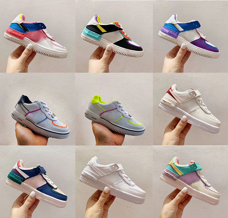nike air force 1 enfant rose