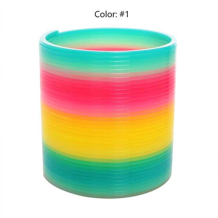 large rainbow slinky