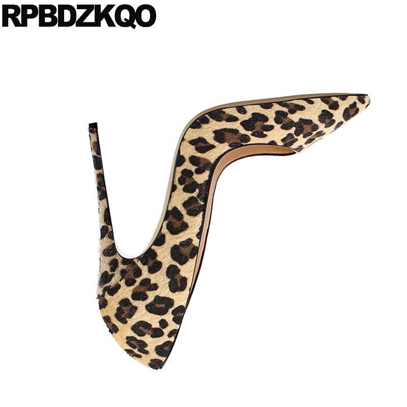 Großhandel Damen Handgemachte Scarpin Schuhe Pumps Leopardenmuster High Heels Big Size 13 45 Spitz 12 44 Gothic Exotic Dancer 12cm 5 Inch Von Gaoshoe, Großhandel Damen Handgemachte Scarpin Schuhe Pumps Leopardenmuster High Heels Big Size 13 45 Spitz 12 44 Gothic Exotic Dancer 12cm 5 Inch Von Gaoshoe,