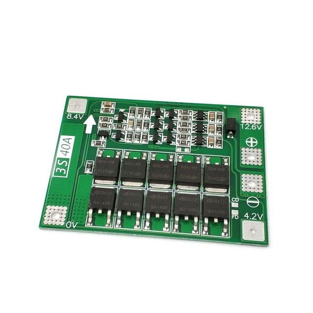 2020 Amp Parts Battery Accessories Amp Charger Accessories 3s 40a Li Ion Lithium Battery Charger Protection Board Pcb Bms For Drill Motor From Battery 888 2 63 Dhgate Com