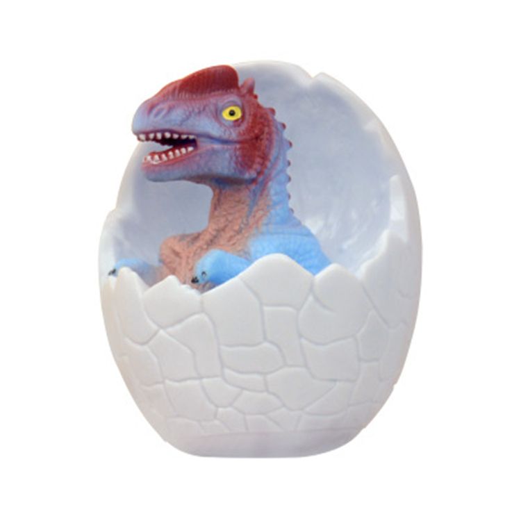 compre huevo de dinosaurio 3d night light control de lampara recargable de es cambio remoto de luz led creativa de la casa inteligente lampara de