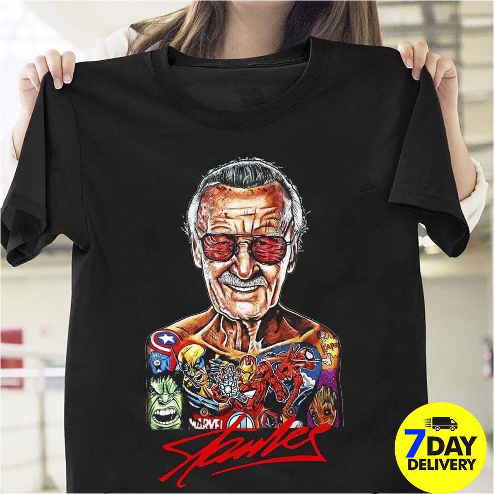 Inocencia personal encanto Excelsior Stan Lee Padre De Los Héroes Camiseta Stan Lee Marvel Rip Legend  De 11,78 € | DHgate
