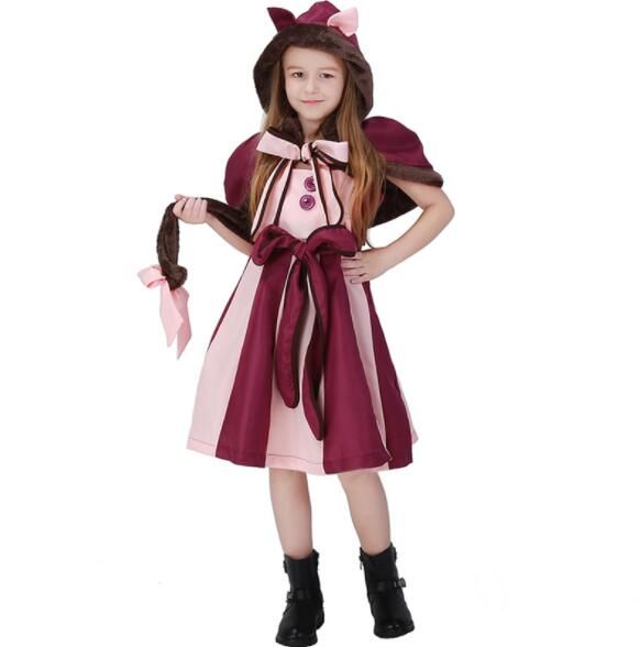 Girl Halloween Costumes For Kid Party Alice Costume Hot Alice In Wonderland Costume Cheshire Cat Cosplay Fancy Dress A102 Cheap Group Costumes Cheap Group Halloween Costumes From Florence33 86 81 Dhgate Com