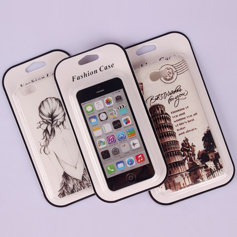 Universal Mobile Phone Case Package PVC Plastic Retail Blister