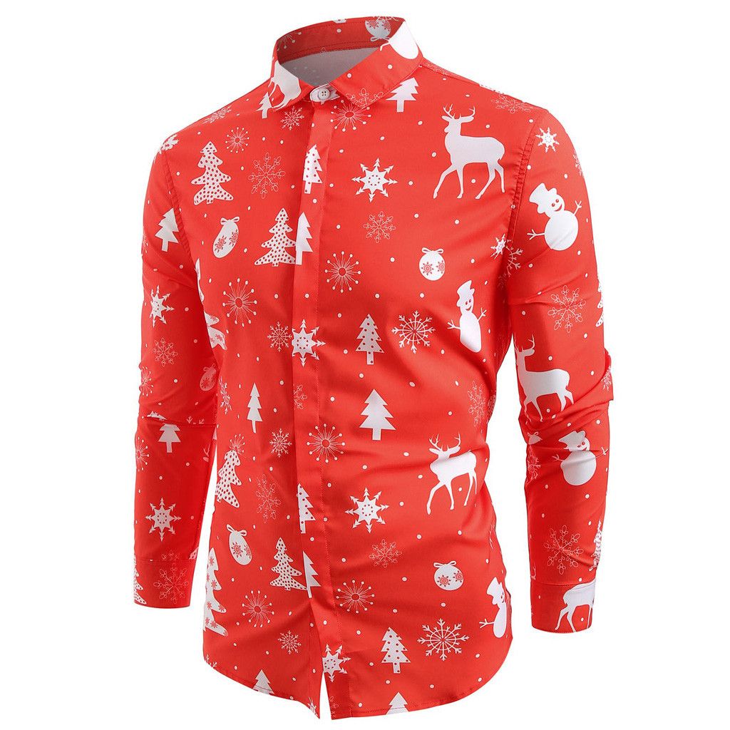 christmas formal shirt