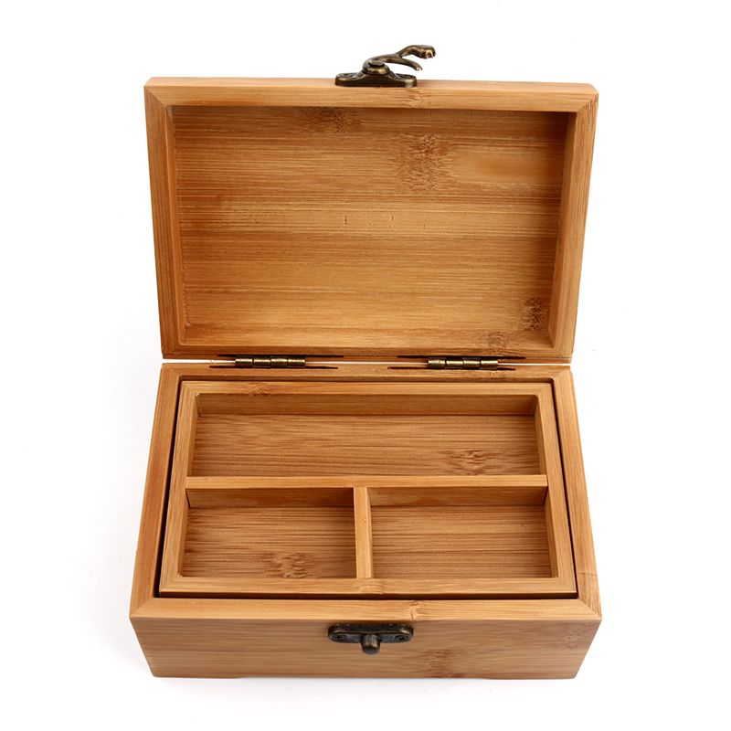 Wooden Box Vintage Storage Box Wood Jewelry Multiple Lattice Makeup Organizer Cosmetics Wooden Caskets Container Engraving Canada 2019 From Lienal,
