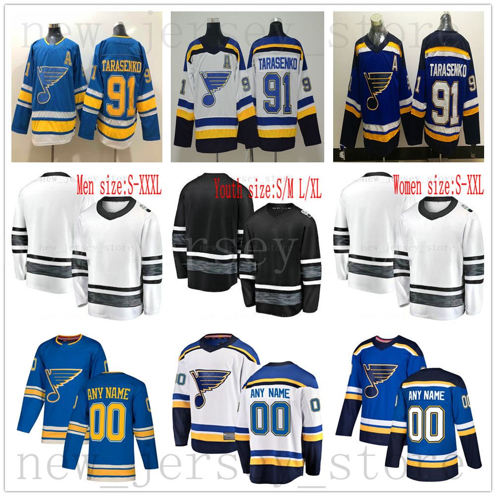 women's blues hockey shirt