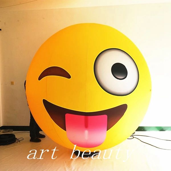 Satin Al Gulen Sisme Mutlu Yuz Balon Dekoratif Sisme Yuz Ifadesi