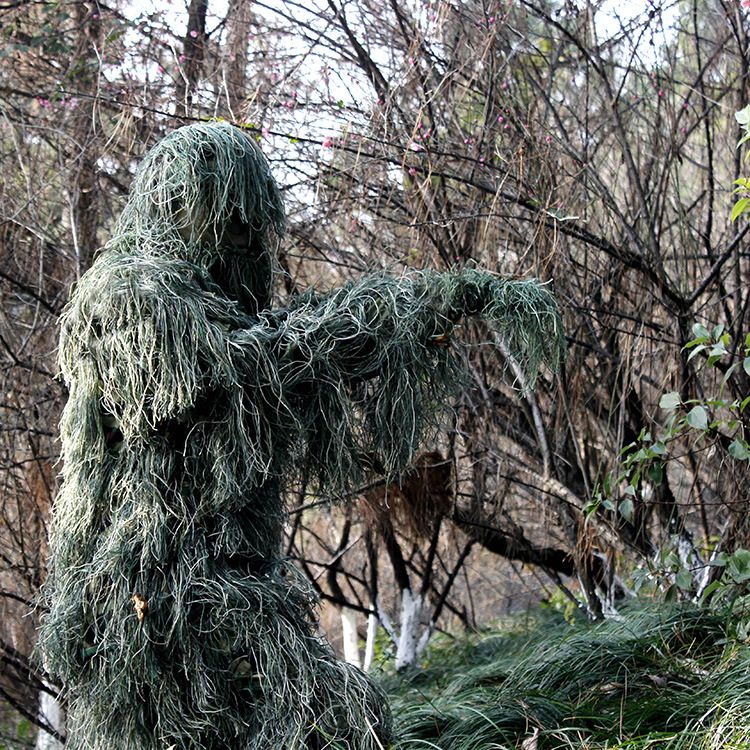 Compra Famoso Camuflaje Caza Ghillie Traje Ropa De Caza Secreta Traje De  Francotirador Ropa De Camuflaje Ejército Airsoft Uniforme Envío Gratis  Barato | Entrega Rápida Y Calidad | Es.Dhgate