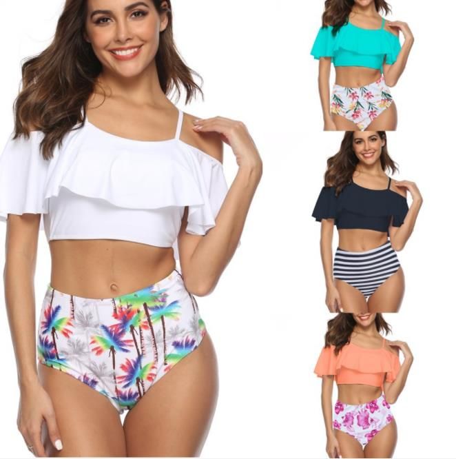 2019 high waisted swimsuits