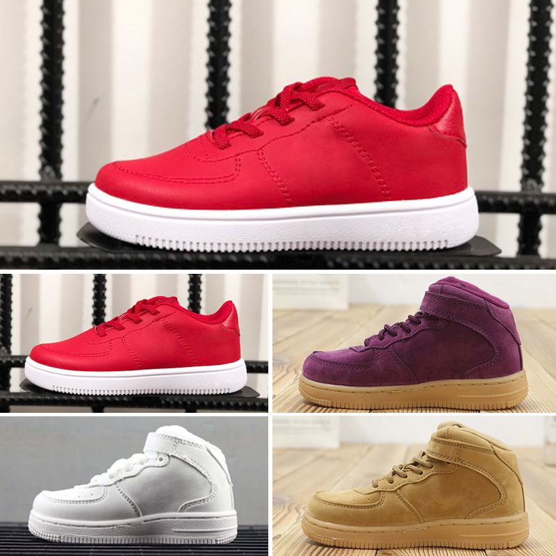 nike air force 2 enfant rouge