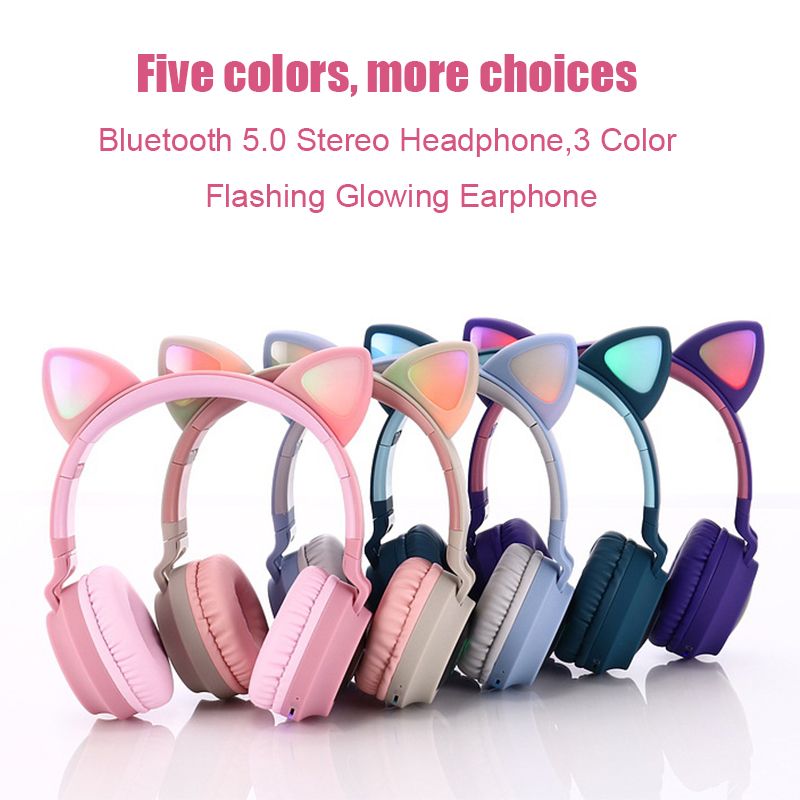 cat ear noise cancelling headphones