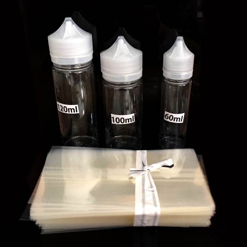 Wholesale Clear Pvc Thick Heat Shrink Seals For 10ml 15ml 30ml