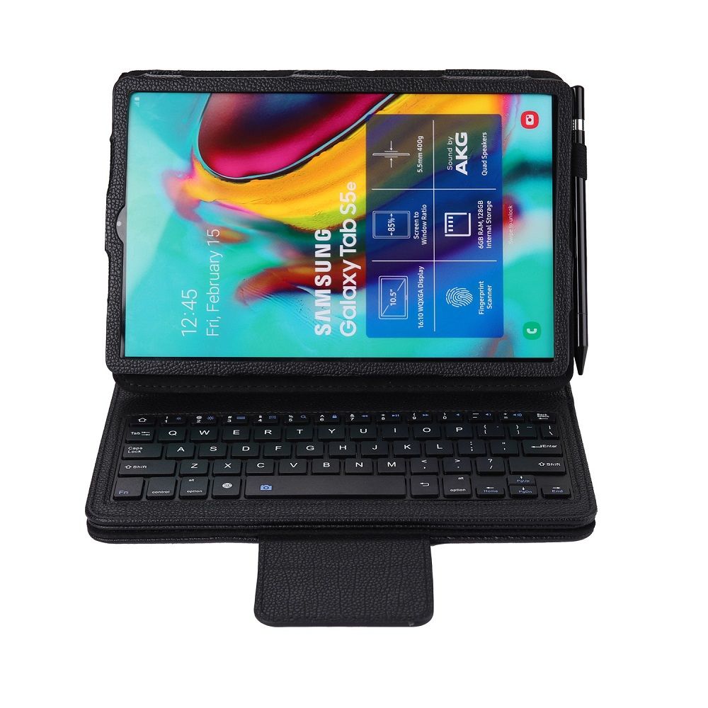 Compre O Melhor E O Mais Recente BRAND Bluetooth Teclado Para Samsung  Galaxy Tab S5E Sem Fio Tablet Teclado Com Estojo De Couro Para Samsung  Galaxy Tab S5e 10.5 T200 / T725