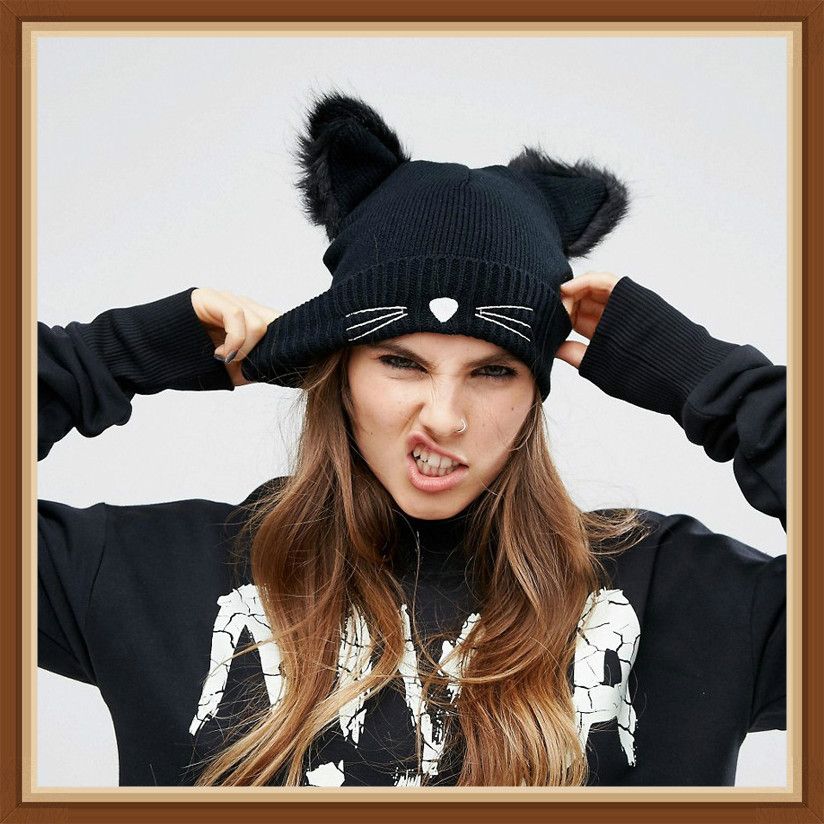 ladies hat with ears