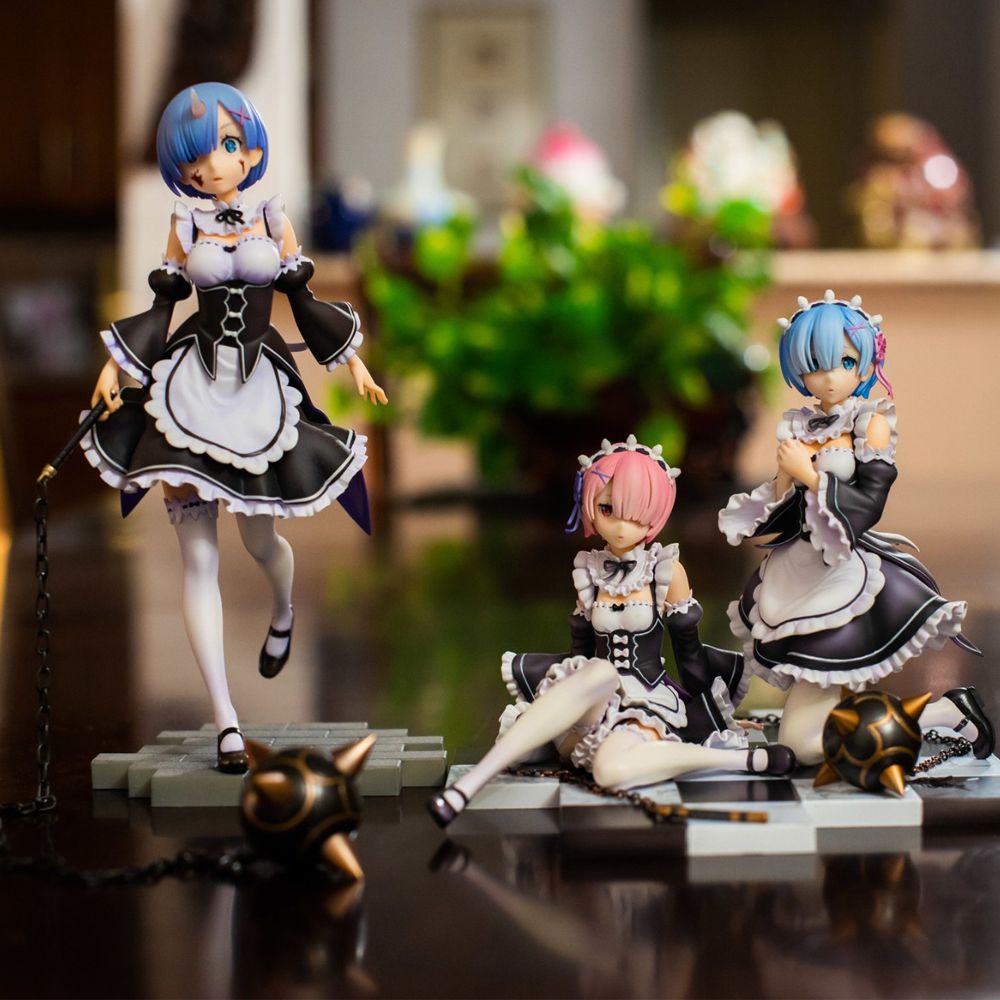 2021 Re: Life A Different World From Zero Rem Ram Re Zero Action Figure