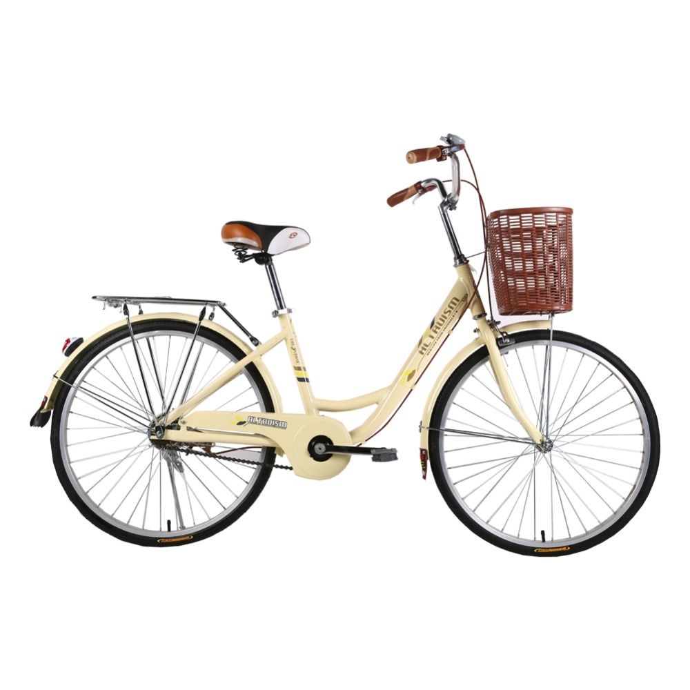 Acquistare ALTRUISM Q3 City Road Bike Bicicletta Vintage Da 24 Pollici Femminile  Donna Pneumatico Con Freno A Tamburo Posteriore Riflettente Biciclette  Biciclette Economico | Consegna Veloce E Qualità | It.Dhgate