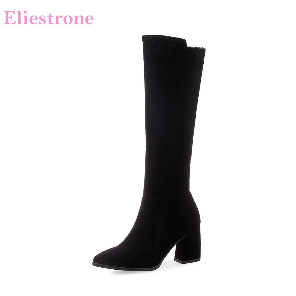 knee high heeled boots sale
