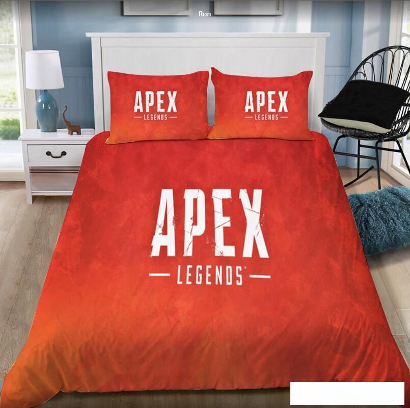 Hot Apex Game Theme Design Popular Bedding Set With Pillowcases