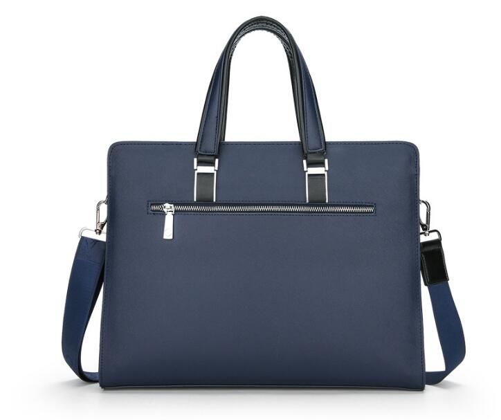 Mens bag crocodile pattern shoulder diagonal cross bag business portable briefcase